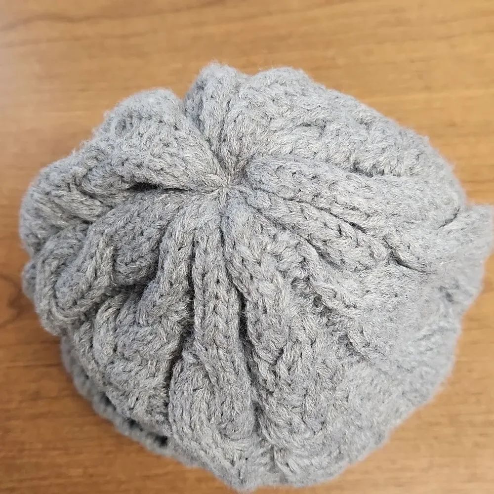 Timberland lined grey knitt hat. One size - Picture 4 of 4